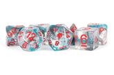 Metallic Dice Games Dice > Metallic Dice Games FanRoll: Unicorn Resin Poly Dice 7ct - Battle Wounds 680599384202 MET 718