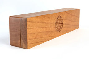 Metallic Dice Games Game Supplies > Dice Storage Wood Dice Vault - Cherry 680599383649 815