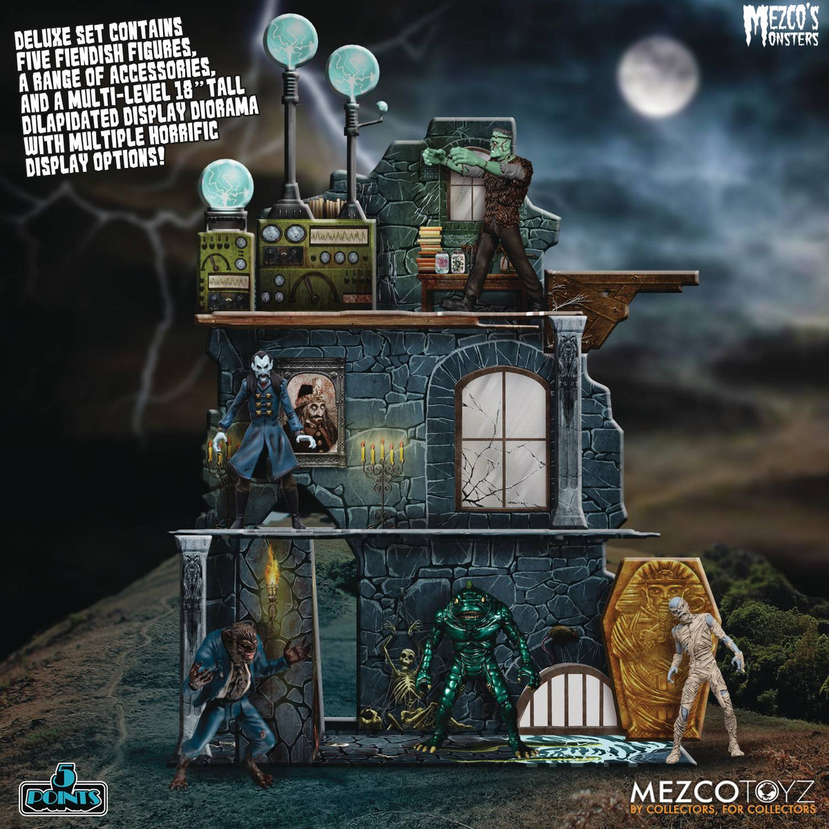 5 Points Mexcos Monsters Tower of Fear Deluxe Box Set