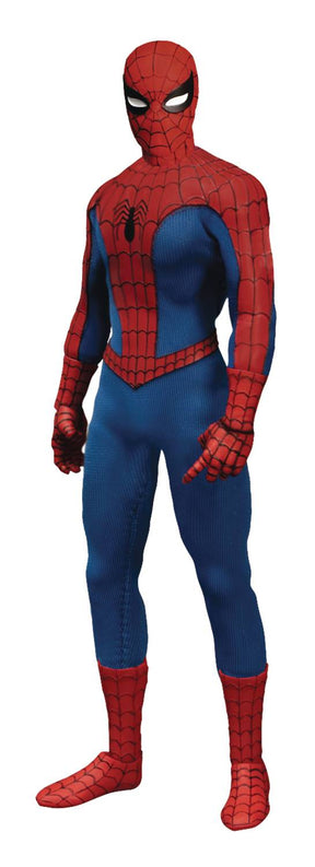 Mezco Toyz Toys > Action Figures > Animation One-12 Collective Marvel Amazing Spider-Man Deluxe Action Figure 696198762952 MAR229421
