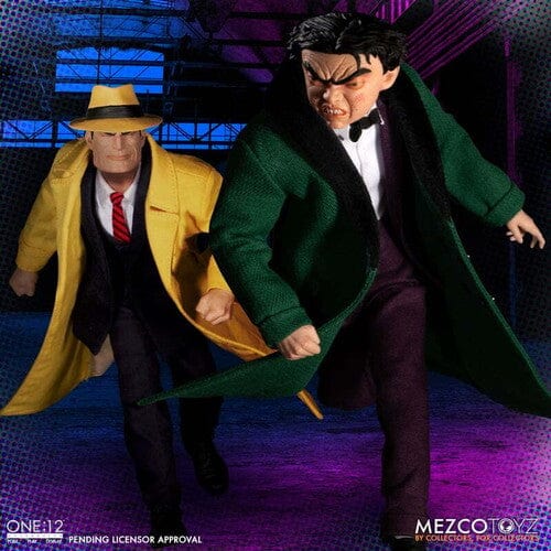 Mezco Toyz Toys > Action Figures > Other Action Figures MEZCO TOYS: ONE-12 COLLECTIVE - DICK TRACY VS FLATTOP AF BOXED SET 696198700527