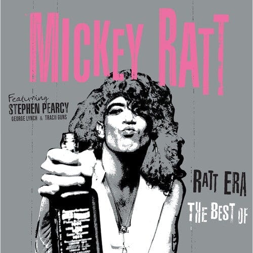 Mickey Ratt - Best Of, Pink/ Black Splatter