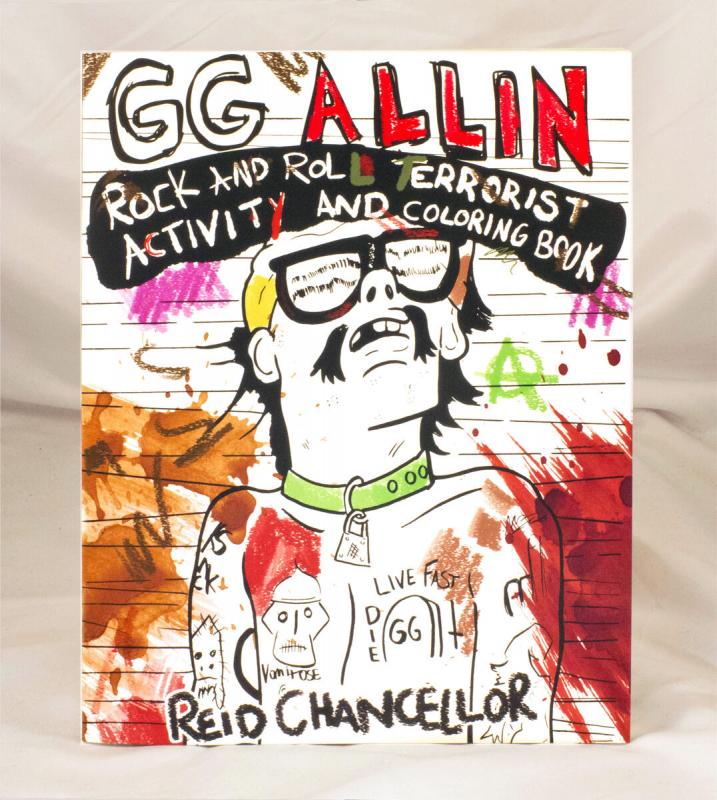 Microcosm Publishing Books > Coloring Books GG Allin: Rock and Roll Terrorist Activity and Coloring Book - Paperback 9781621066576 MC-12242