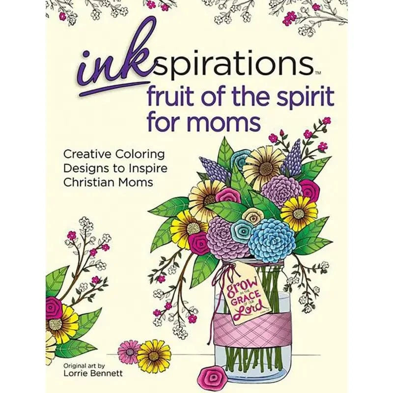 Microcosm Publishing Books > Coloring Books Inkspirations Fruit of the Spirit For Moms: Coloring Book 9780757319792 9780757319792