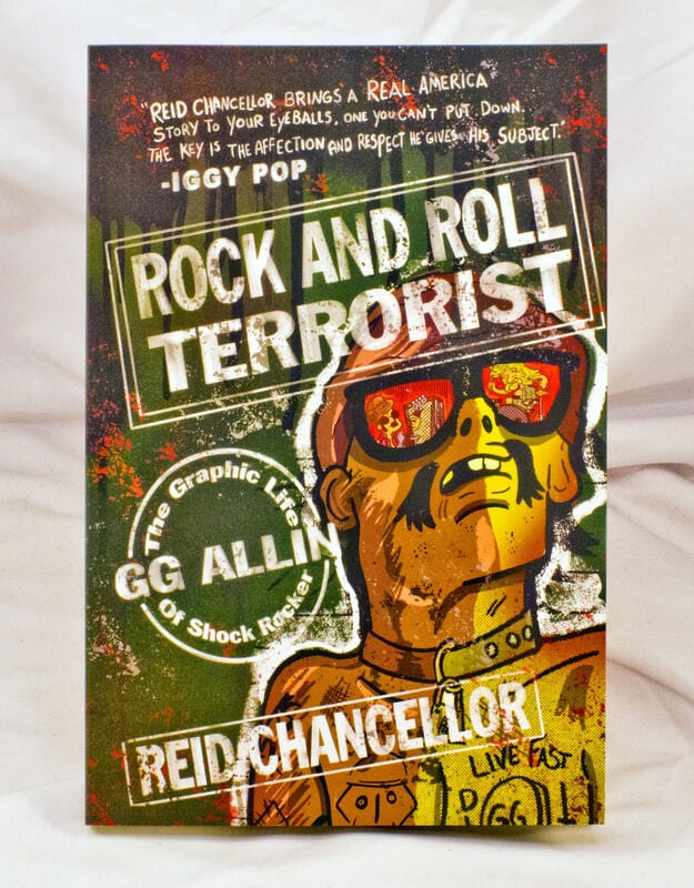 Microcosm Publishing Books > Film & Music > Music Rock and Roll Terrorist: The Graphic Life of Shock Rocker GG Allin - Paperback 9781621064657 MC-9081