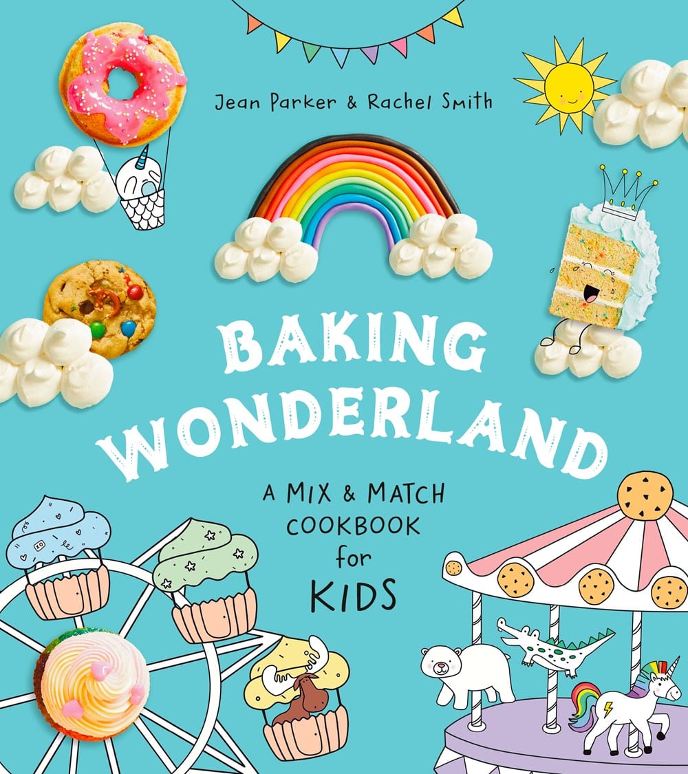 Microcosm Publishing Books > Food, Drink, & Drugs > Cookbook > Kid's Book Baking Wonderland: A Mix & Match Cookbook for Kids! Hardcover 9780525612247