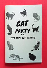 Microcosm Publishing Books > Zines Cat Party #1: Five True Cat Stories - Zine 9781621061472 MC-21579