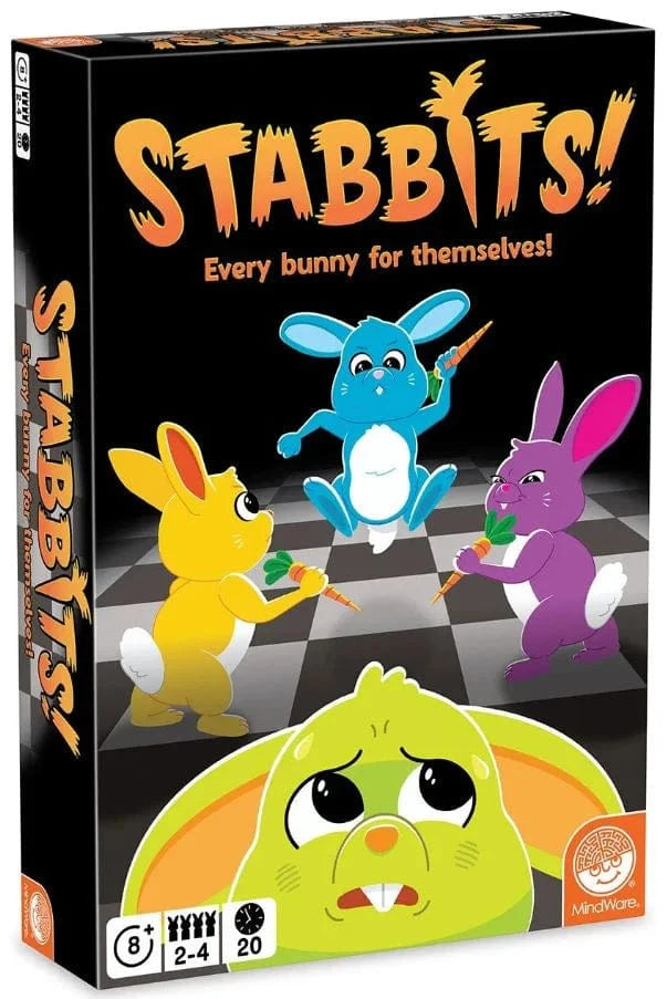 Mindware Board Games Stabbits! 195130362637