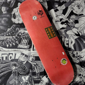 Mini-Logo Skateboards > Decks Mini-Logo: Deck - Chevron Detonator, Red 8" 842357153653