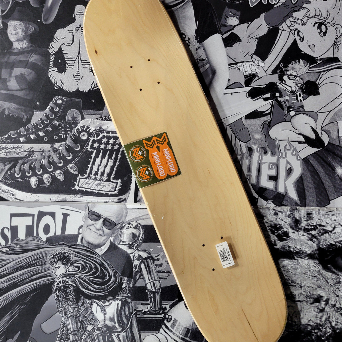 Mini-Logo Skateboards > Decks Mini-Logo: Deck - Chevron Detonator, Red 8" 842357153653
