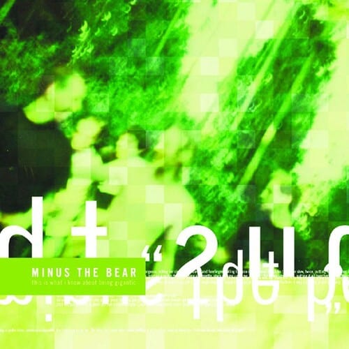 Minus the Bear - This is What I Know About Being Gigantic (Coke Bottle Clear Vinyl)