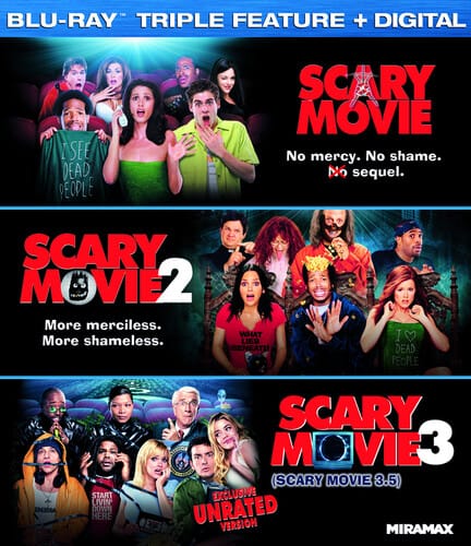 Miramax Movies > Blu-Ray BR: Scary Movie Triple Feature 032429344397 MIMX59512623000BR