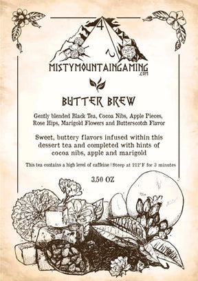 Misty Mountain Gaming Home > Drinkware Butter Brew - Tea 741527971861 TEA-01