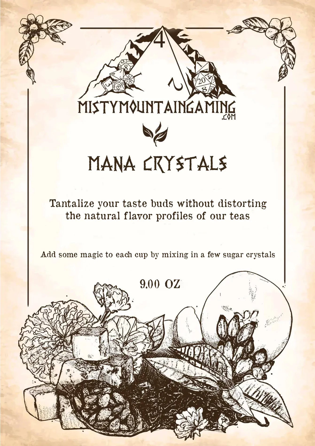 Misty Mountain Gaming Home > Drinkware Sugar - Mana Crystals 741527971854 TEA-000