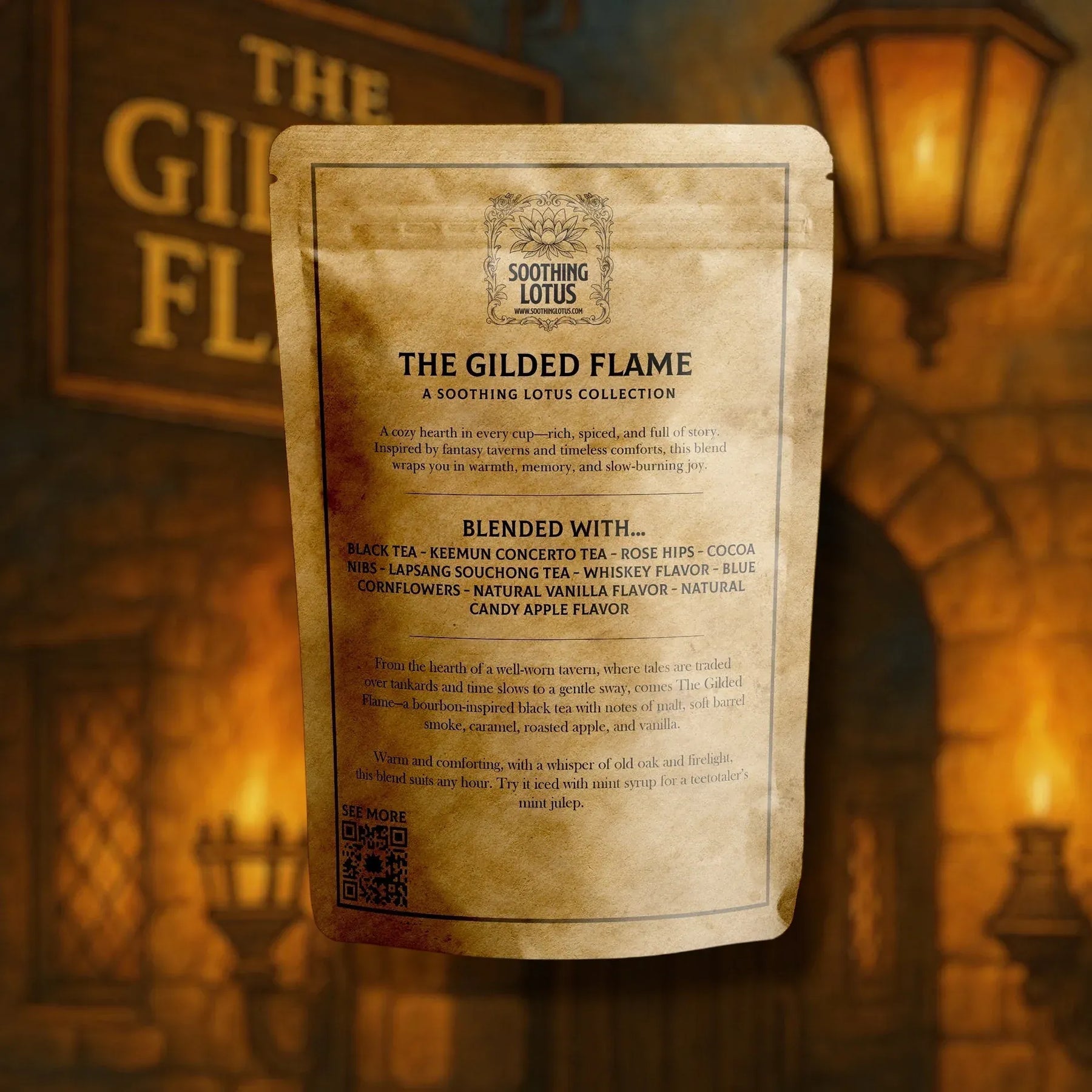 Misty Mountain Gaming Home > Drinkware The Gilded Flame Black Tea 741527963644 sku-47420770058472