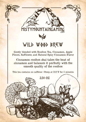 Misty Mountain Gaming Home > Drinkware Wild Wood Brew - Tea 741527971915 TEA-06