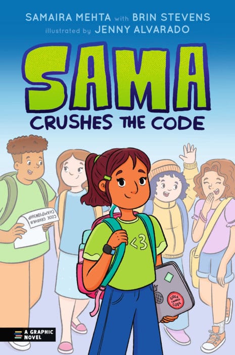 MIT Kids Press Graphic Novel Sama Crushes the Code 9781536252903 PRH-9781536252903