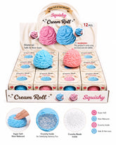 Modek Sports Toys > Fidget Toys Crunchy Cream Roll Squishy 70882281046364 MSS21