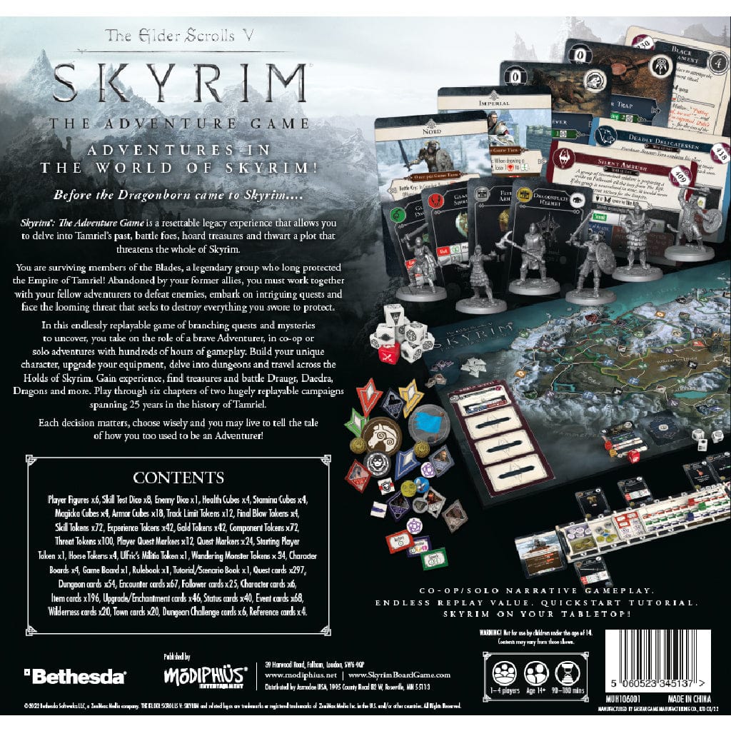 Modiphius Board Games The Elder Scrolls: Skyrim 5060523345946 MUH106025