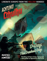 Modiphius Entertainment Tabletop Games > Role-Playing Games Achtung! Cthulhu 2d20: D-Day: The Darkest Day 9781802810721 MUH0010317