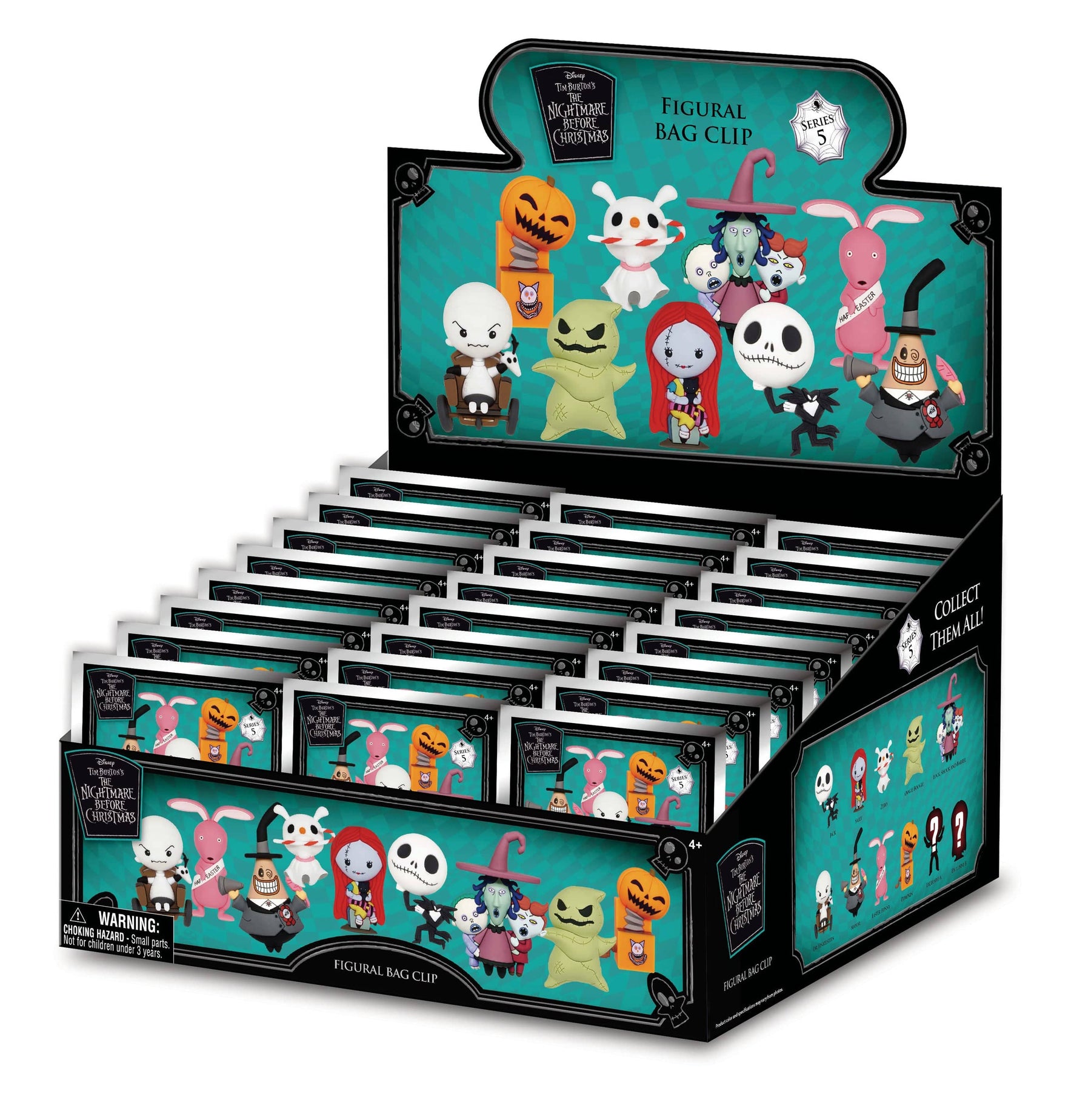 Monogram Products Toys > Blind Boxes MONOGRAM: NIGHTMARE BEFORE CHRISTMAS 3D FOAM BAG CLIPS 077764226755 STL165545