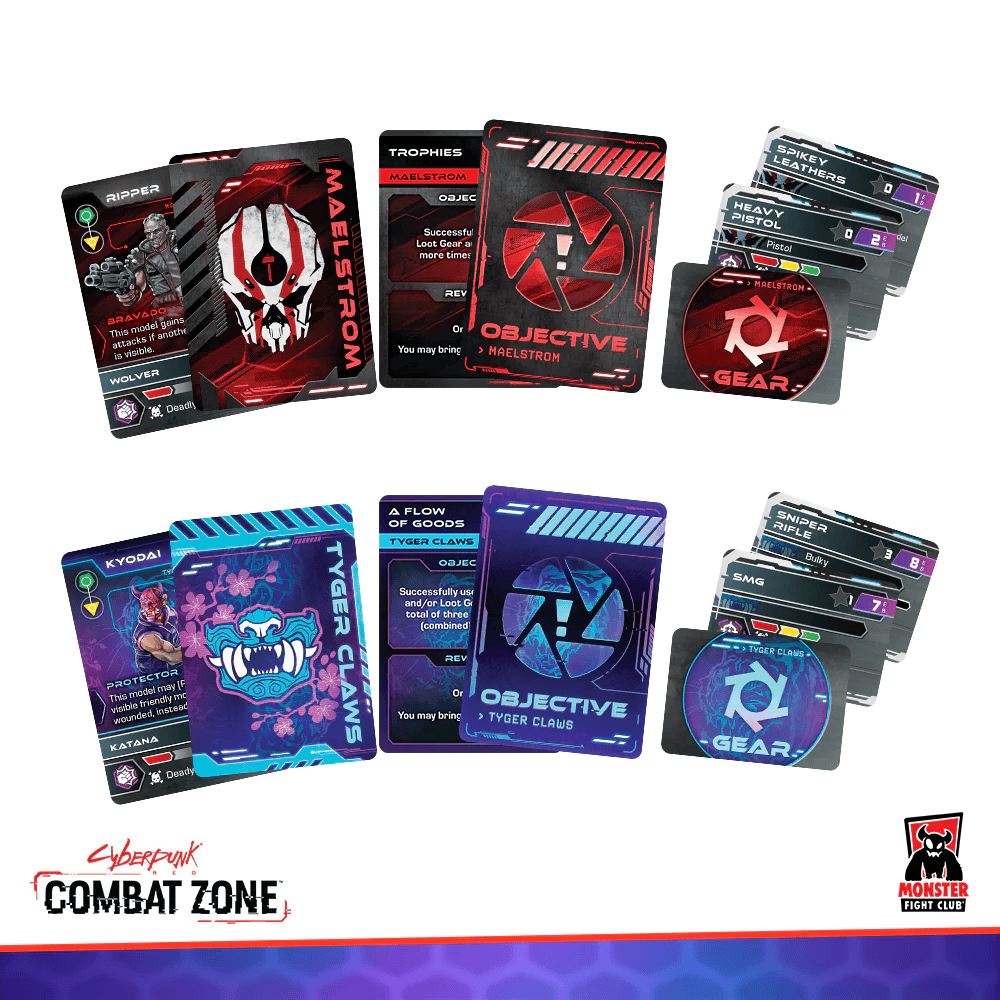 Monster Fight Club Tabletop Games > Miniature Games CYBERPUNK RED COMBAT ZONE CORE BOX 8500097536182 MFC45000