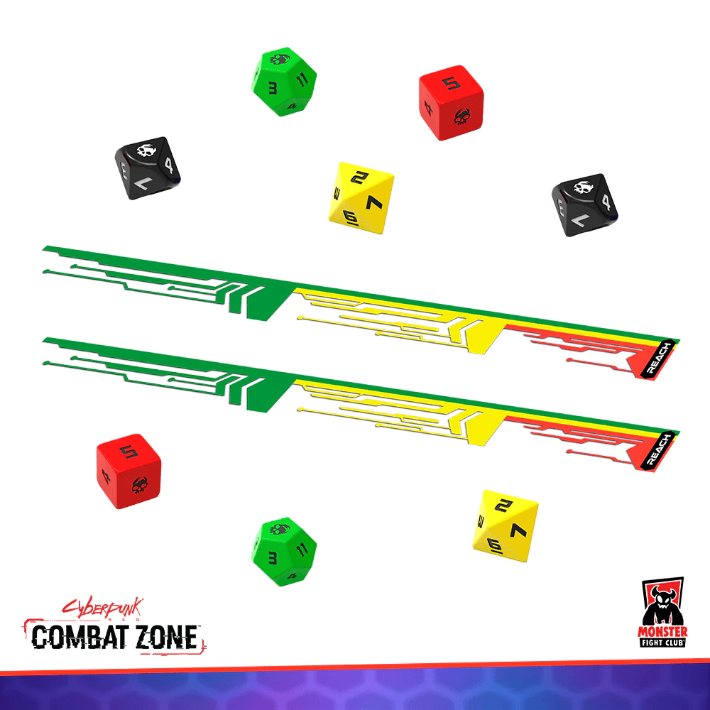 Monster Fight Club Tabletop Games > Miniature Games CYBERPUNK RED COMBAT ZONE CORE BOX 8500097536182 MFC45000