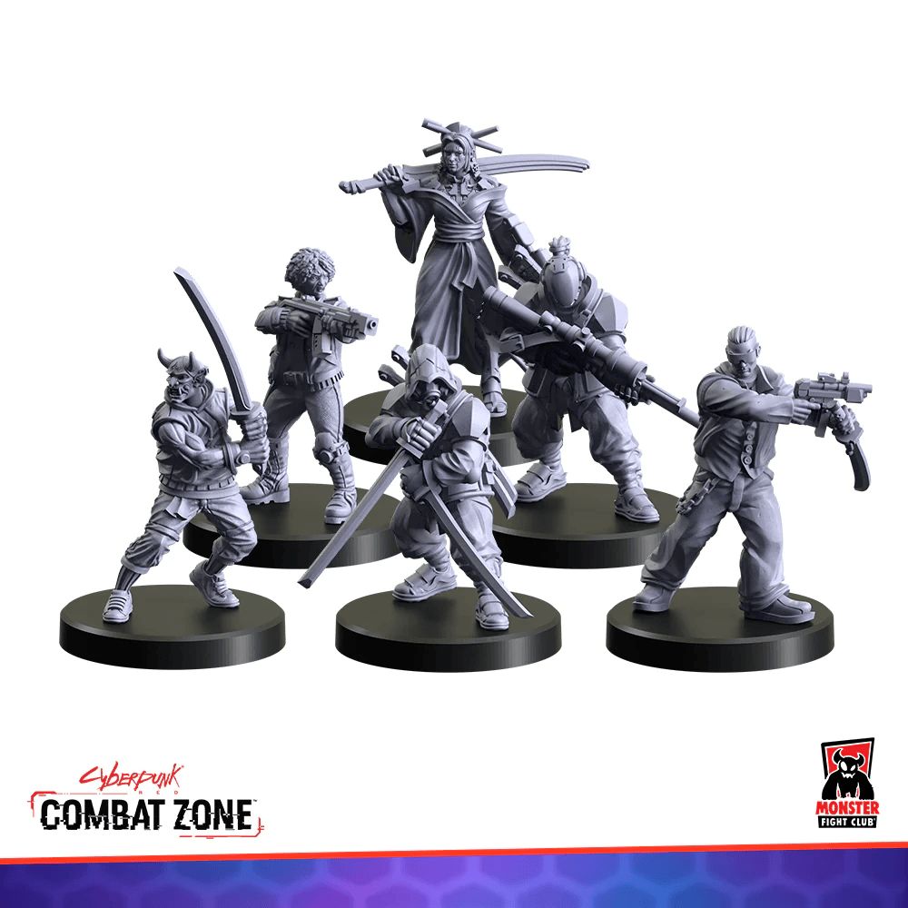 Monster Fight Club Tabletop Games > Miniature Games CYBERPUNK RED COMBAT ZONE CORE BOX 8500097536182 MFC45000