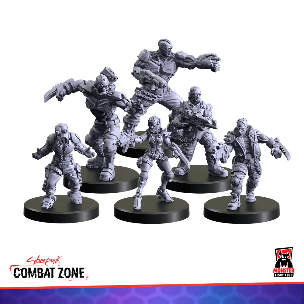 Monster Fight Club Tabletop Games > Miniature Games CYBERPUNK RED COMBAT ZONE CORE BOX 8500097536182 MFC45000
