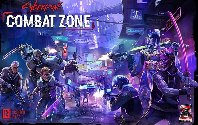 Monster Fight Club Tabletop Games > Miniature Games CYBERPUNK RED COMBAT ZONE CORE BOX 8500097536182 MFC45000