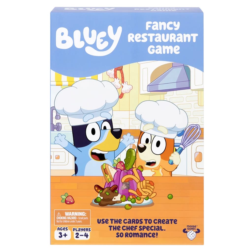 Moose Toys Board Games Bluey Fancy Restaurant Game 630996910702 MT91070