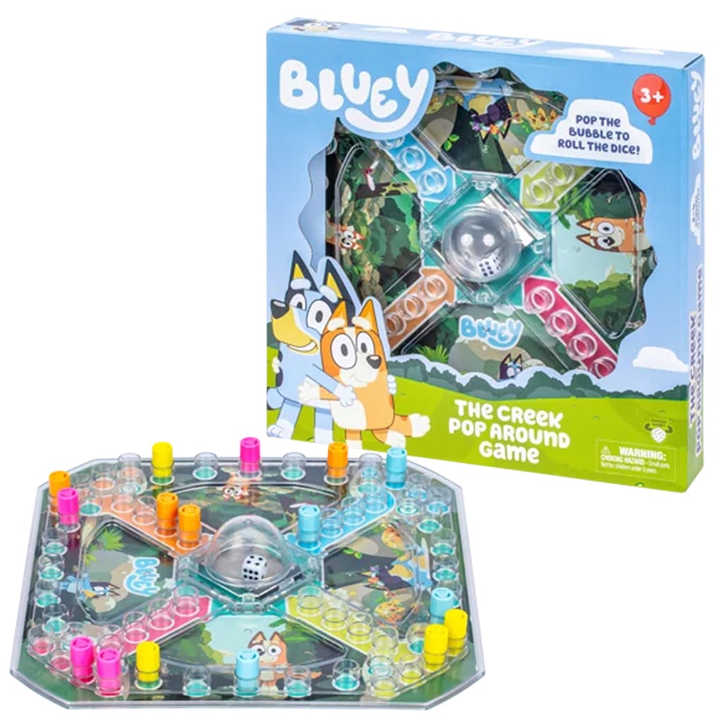 Moose Toys Board Games Bluey The Creek Pop 630996180570 MT18057