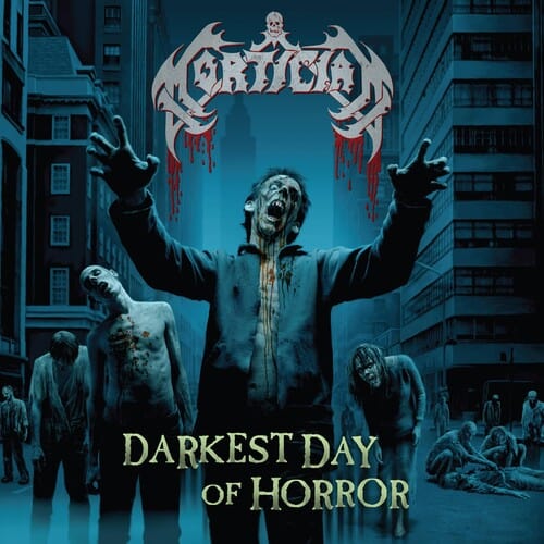 Mortician Music > Vinyl Records Mortician - Darkest Day Of Horror (Colored Vinyl, Blue, Splatter) 781676656219 RPE65621.1