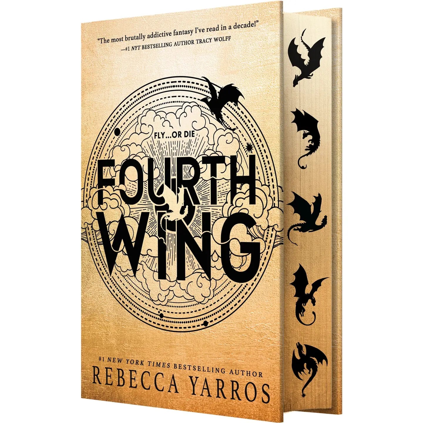 MPS Books > Fiction Rebecca Yarros - Fourth Wing (Wing and Claw Collection) (Hardcover) 9781649379290