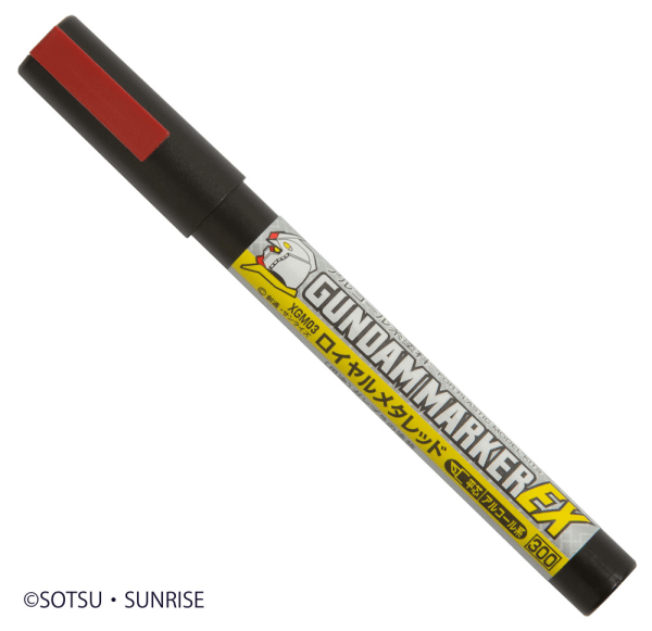 Mr. Hobby Hobby Supplies > Other Hobby Supplies Mr. Hobby: Gundam Marker Ex - Royal Metallic Red 4973028739473 GNZ XGM03P