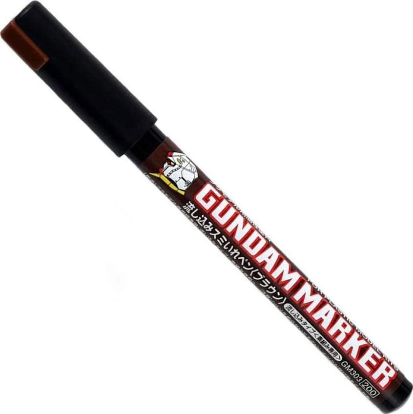 Mr. Hobby Hobby Supplies > Other Hobby Supplies Mr. Hobby: Pour Type Gundam Marker - Brown 4973028505979 GNZ GM303P
