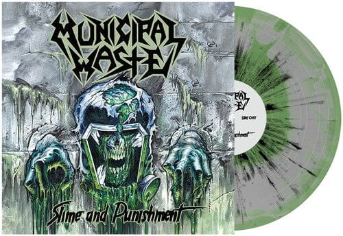 Municipal Waste Music > Vinyl Records Municipal Waste - Slime And Punishment, Gray & Mint Swirl W/  Black Splatter 727361406202 NBA4062.1