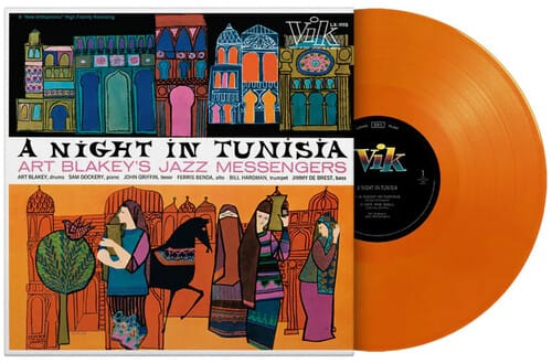 Music on Vinyl Music > Vinyl Records Art Blakey and The Jazz Messengers - Night In Tunisia - Limited 180-Gram Orange Colored Vinyl [Import] (Limited Edition, 180 Gram Vinyl, Colored Vinyl, Orange, Holland - Import) 8719262044319 MOVL6204431.1