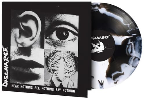Music on Vinyl Music > Vinyl Records Discharge -  Hear Nothing See Nothing Say Nothing - Limited Gatefold 180-Gram White & Black Swirl Colored Vinyl [Import] 8719262043831 MOVL6204383.1