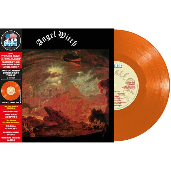 --- Music > Vinyl Records Angel Witch - Angel Witch (Jack-O'-Lantern Orange) 819514012030 CULF1203.1