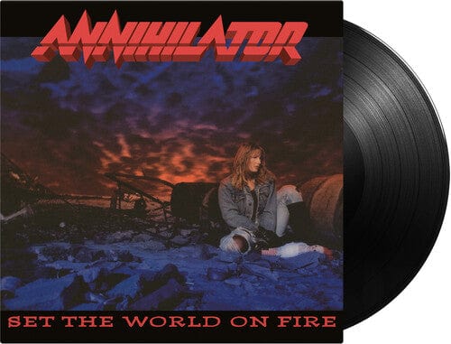 Annihilator - Set The World On Fire, Limited 180-Gram Translucent Blue Colored Vinyl [Import]