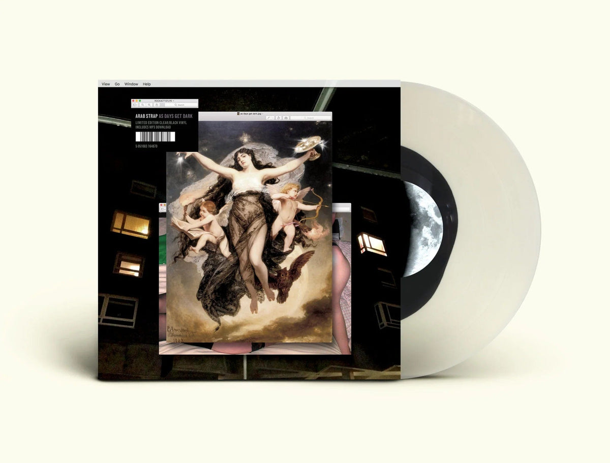 Third Eye Comics Music > Vinyl Records Arab Strap - As Days Get Dark - Indie Exclusive Clear Vinyl 5051083164870 RKAC137.1