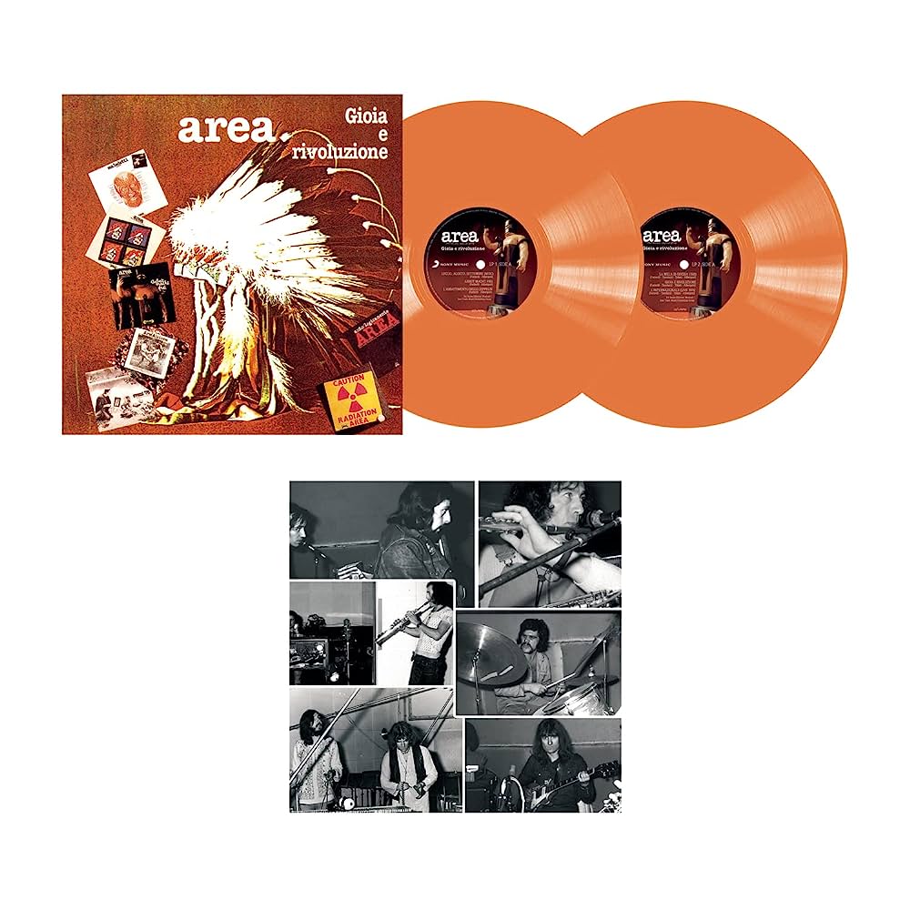 Area Music > Vinyl Records Area - Gioia E Rivoluzione [Limited 180-Gram Orange Colored Vinyl] [Import] 194399524114 IMT9952411.1