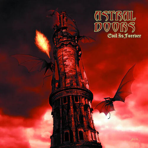 Metalville Music > Vinyl Records Astral Doors - Evil Is Forever - Red Vinyl 4250444188222 MTLV29.1