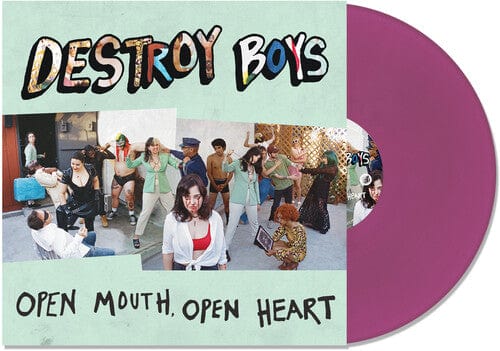 Destroy Boys - Open Mouth, Open Heart, Purple