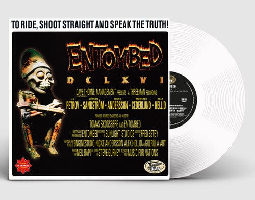 Third Eye Comics Music > Vinyl Records Entombed - To Ride, Shoot & Speak The Truth, White 200000103989 TEEM39.1