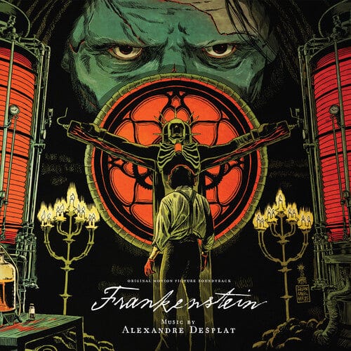 Mutant Music > Vinyl Records Alexandre Desplat - Frankenstein (Original Soundtrack) (Parental Advisory Explicit Lyrics, Colored Vinyl, White, Red, 140 Gram Vinyl) 810155841416 MTUN558414A.1