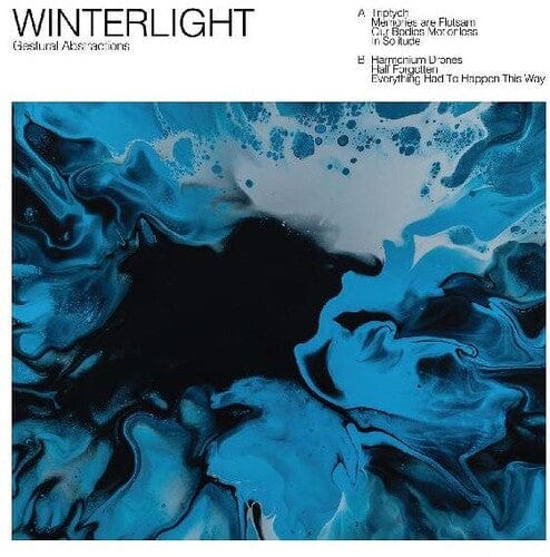 Winterlight - Gestural Abstractions - Blue/Black Vinyl