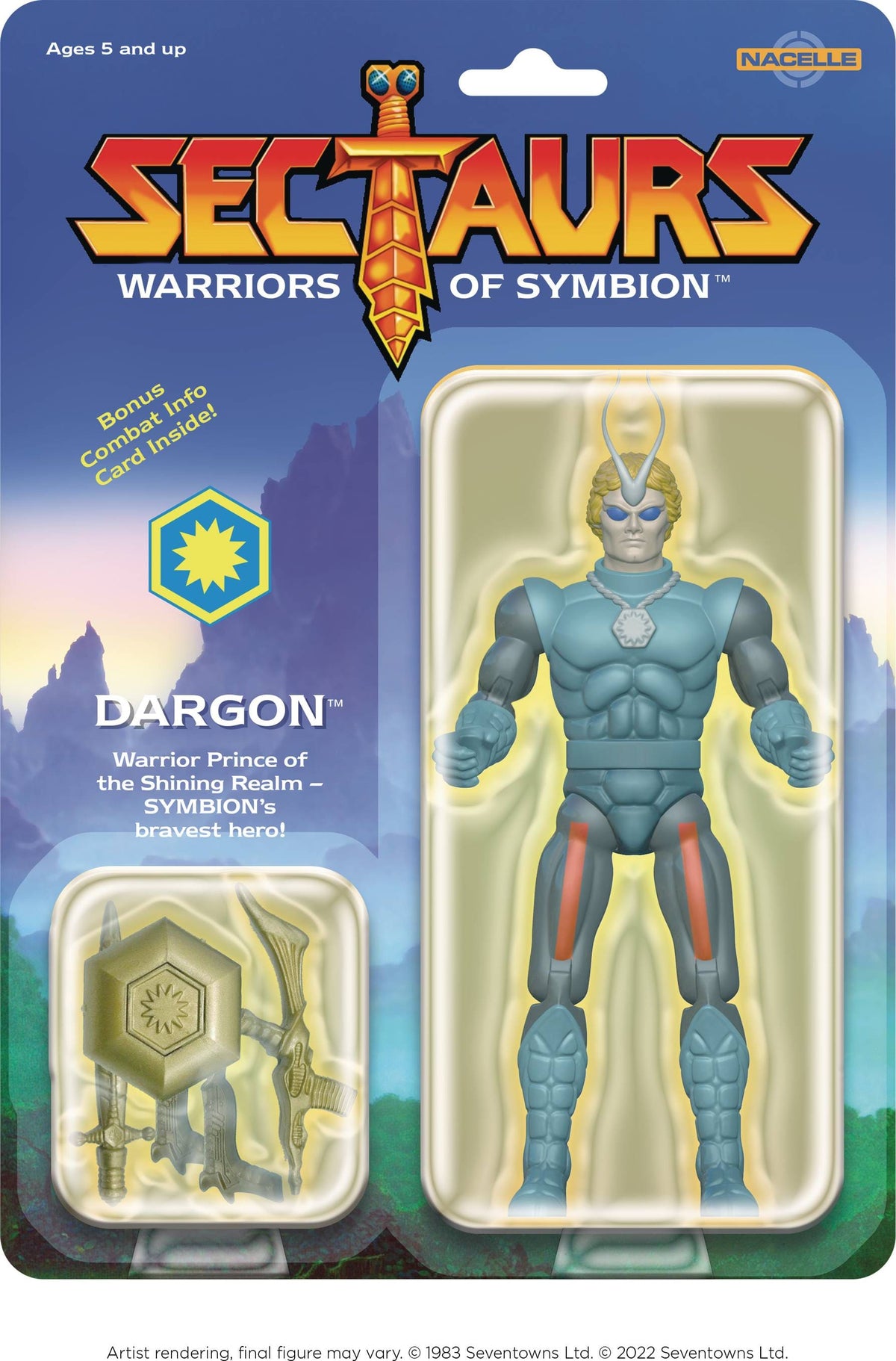 Nacelle Consumer Products Toys > Action Figures > Other Action Figures Nacelle: Sectaurs - Dargon (Wave 1) 850048317055 JAN239751