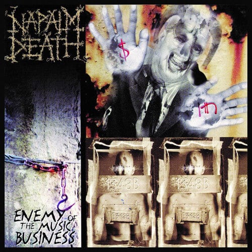 Napalm Death Music > Vinyl Records Napalm Death - Enemy Of The Music Business (Clear Vinyl, Anniversary Edition) 5036436156221 SRDS5B.1